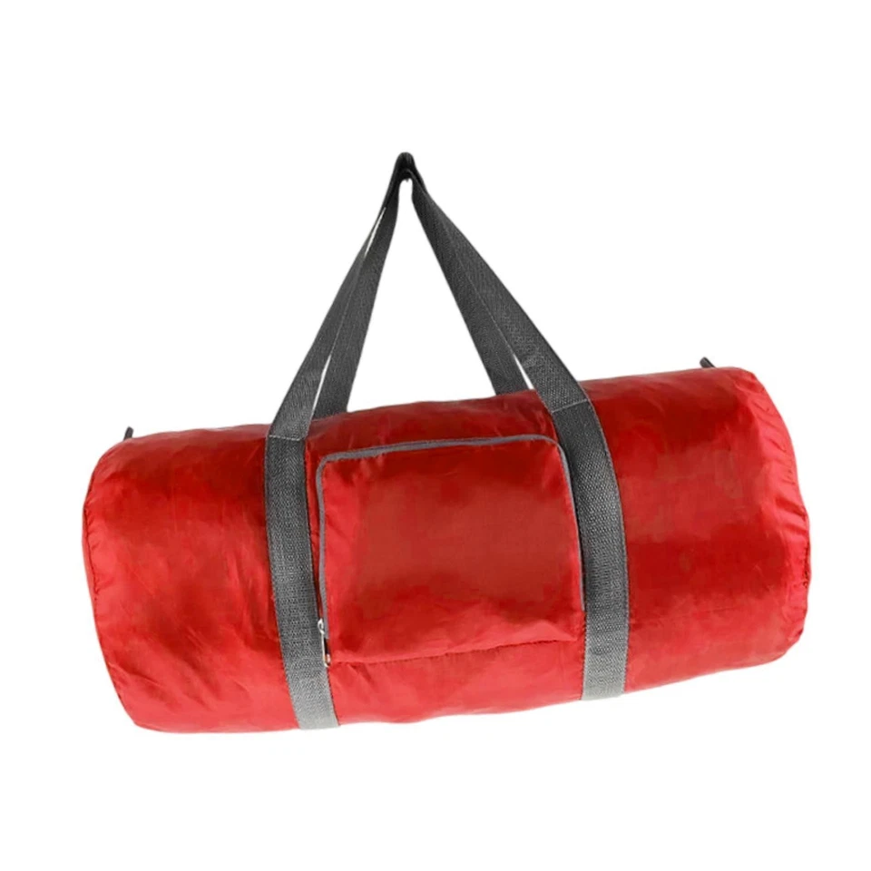 Foldable Travel Duffel Bag Luggage Bag Folding Cylindrical for Women Men Handbag - Image 1 of 1