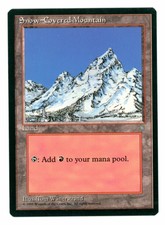 Ice Age ** 10x Snow-Covered Mountain x10 ** Mtg Magic (MP)