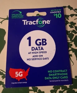 Tracfone Data Card and a 30-day Cell Phone Talk and Text - Zdjęcie 1 z 2