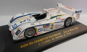 Ixo 1/43 Scale - LMM058 AUDI R8 CHAMPION RACING #2 3RD LE MANS 2004 - Picture 1 of 6