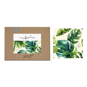 Wachstuch Little Bee Fresh Bio Vegan Jungle grün 15 x 15 cm S - Bild 1 von 1