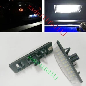 2x For Mitsubishi Colt Plus Trunk Rear License Plate Lamp LED Light Trim White - Picture 1 of 1