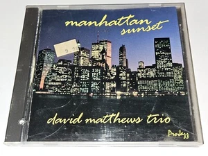 David Matthews Trio "Manhattan Sunset" 8 Songs 1988 King Records *Free Shipping* - Picture 1 of 5