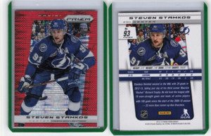13/14 2013/14 Panini Prizm Red Pulsar #93 Steven Stamkos Lightning