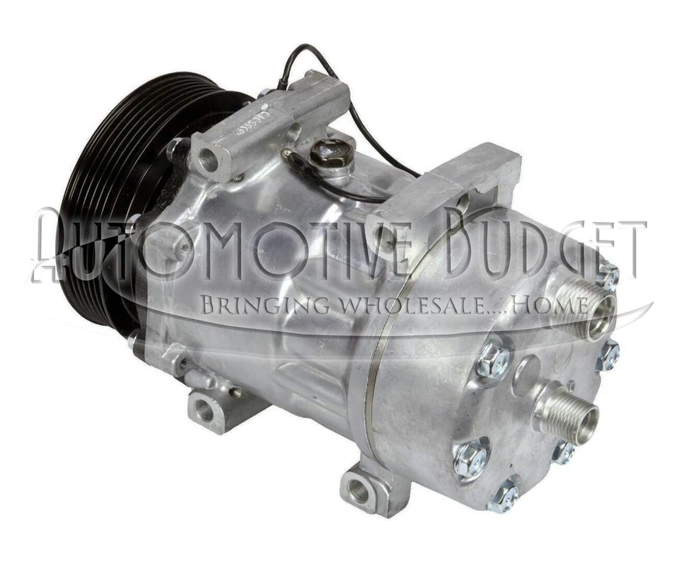 Compresor de aire acondicionado con embrague para Jeep Cherokee 1994-1996 y Wrangler 1994-1995 - NUEVO Foto 1 de 1