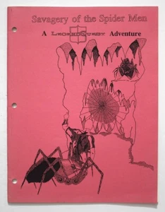 Savagery of the Spider Men 1993 Legend Quest John G. Josten - Bild 1 von 2