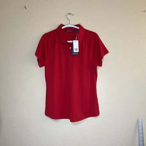 Cutter & Buck women's short sleeve Dryfit polo shirt Medium  - Picture 1 of 5