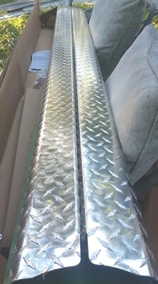 Chevy GMC 1988-2000 Dee Zee DZ11998 Aluminum Diamond Tread Bed Caps 6' Bed - Image 1 of 4