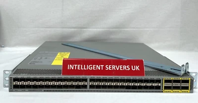 Cisco Nexus N3K-C3172PQ-XL 48x SFP+ and 6x QSFP+ Ports Network Switch - Image 1 of 2