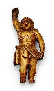 Antique Indo-Portuguese Bovine Bone Goa Jesus Carving (MiM) - Picture 1 of 10