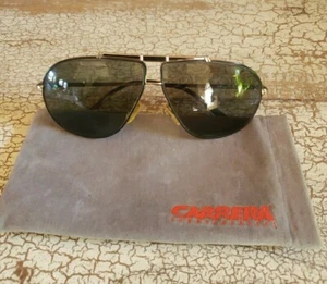 VINTAGE Carrera 5401 92 64-09 130 Sunglasses Austria Velvet Carrier - Picture 1 of 12