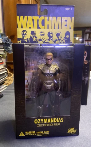 DC DIRECT Watchmen OZYMANDIAS Series 1 Collector 7 Inch Action Figure Cover