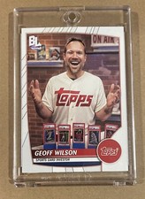 2023 Topps Big League Geoff Wilson Sports Card Investor Hobby Influencer SSP🔥🔥