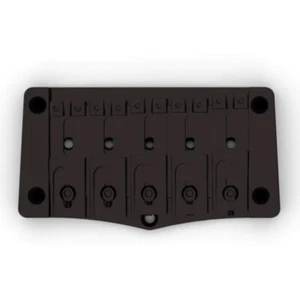 Brand new 5 string Hipshot transtone black bass bridge - Foto 1 di 2