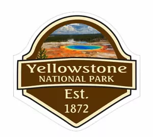 Yellowstone Nationalpark Aufkleber Aufkleber R1115 SIE WÄHLEN GRÖSSE - Bild 1 von 1