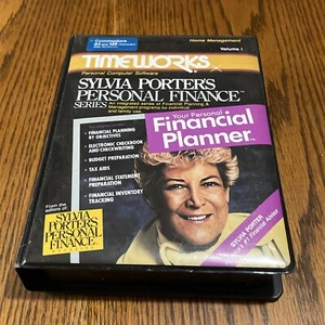 TimeWorks Stlvia Porters Personal Finance Series Volume 1 1983 - Picture 1 of 13