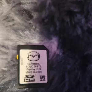 Genuine Mazda sat nav sd card KAAA 66 EZ1 EU/RUSSIA - Picture 1 of 1