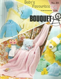 Bebé Tejer y Crochet Patrones Vestido Suéteres Sombreros Abrigos Leggings Mantas B49 - Imagen 1 de 9