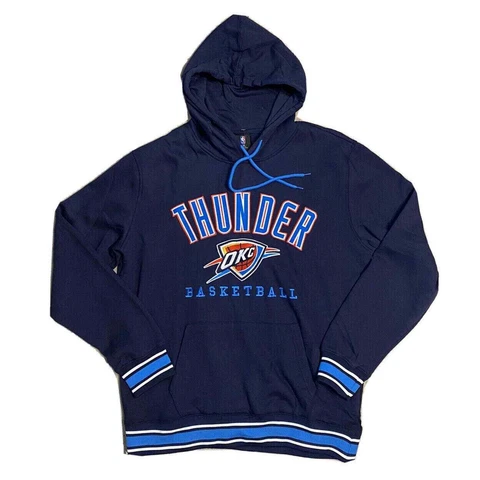 OKC Thunder mens Showtime On Court Hoodie Jacket Men's Embroidered size XL Cover