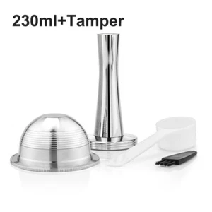 Cápsulas de cápsulas de café Nespresso Vertuo recargables de acero inoxidable 230 ml - Imagen 1 de 14