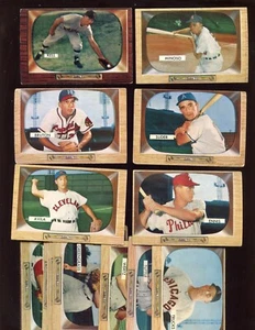 1955 Bowman Baseball Card Lot Starter Set 50 Different G/VG - Picture 1 of 1