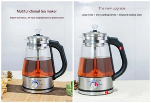 1L Electric Tea Kettle Tea Infuser Pot With Filter Automatic Steam Spray Teapot - Picture 1 of 14