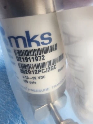 MKS 852B12PCJ2GC Baratron Pressure Transducer 100 PSIA - Image 1 of 4