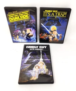 Family Guy DVD Lot Star Wars Trilogy Blue Harvest/Something Darkside/It’s A Trap - Picture 1 of 5