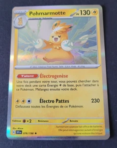 Carte Pokémon N°076/198 Pohmarmotte HOLO - Ecarlate & Violet - VF - Imagen 1 de 2