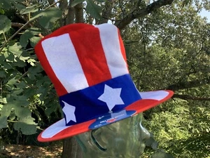VOTE American Flag Patriotic USA Stars Stripes Abe Lincoln UNCLE SAM HAT ❤️sj8m - Picture 1 of 11