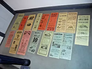 1850-1920 16x herald broadside streamer poster CIRCUS REPRINTS by Kunzog cirque - Picture 1 of 7