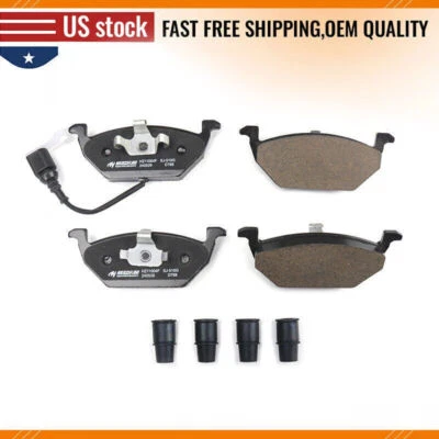 Front Ceramic Brake Pads for Volkswagen Beetle Golf Jetta Golf City Jetta City - Image 1 of 3
