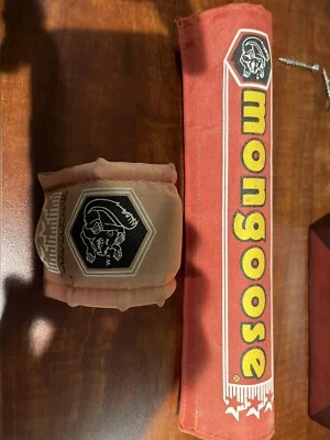 Mongoose Californian BMX Pad Set Pro Class  Red Original OG - Image 1 of 4