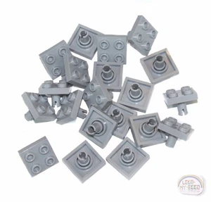 LEGO Technic - 2x2 Plate w/ Pin - 20-pcs - LBG - New - (2476) - Picture 1 of 4