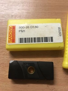Neu - Sandvik 1 x Vollhartmetall-Einsatz/Pad 800-26 D130 PM1 - Bild 1 von 2
