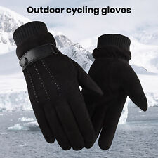 Cold-proof Gloves Cold Weather Men's Winter Cycling with Touch Screen Windproof