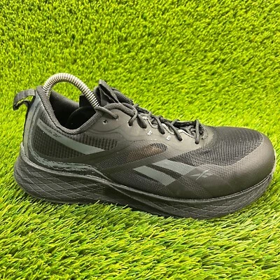 Reebok Floatride Energy 3 Womens Size 9 Black Composite Toe Work Shoes Sneakers - Image 1 of 4