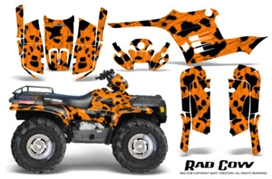POLARIS SPORTSMAN 400 500 600 700 95-04 CREATORX GRAPHICS KIT RAD COW ORANGE - Picture 1 of 1