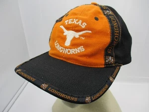 Vintage Texas UT Longhorns Hat Cap Mens Snap Back Orange Football Pro Player AOP - Picture 1 of 12
