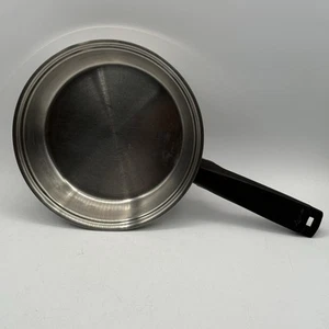 Vintage Lifetime T304 Custom Designed Stainless Steel 8" Skillet Saucepan NO LID - Picture 1 of 12