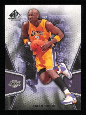 2007-08 SP Game Used #41 Lamar Odom  Basketball LAKERS NM-MT - Image 1 of 3