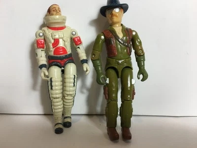 Figura Hasbro 1983 GI Joe ARAH Ace Skystriker Pilot + Wild Bill 3,75" de colección Foto 1 de 4