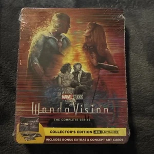 Wanda Vision Steelbook the Complete Series 4k Ultra HD New Marvel Studios Disney - Imagen 1 de 8