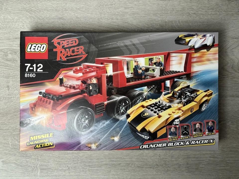 LEGO Racers: Cruncher Block & Racer X (8160)