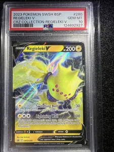 2023 Pokemon SWSH BSP Regieleki V CRZ. Sammlung #280 PSA 10 - Bild 1 von 4