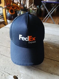 FedEx Express Trucker Snapback Mesh Adjustable Hat Size RG-M - Picture 1 of 6