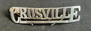 CROSVILLE MOTOR SERVICES OLDTIMER BUS KUTSCHENFAHRER SCHAFFNER UNIFORM MÜTZENABZEICHEN - Bild 1 von 7