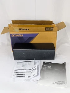 Yamaha Center Speaker Black NS-210 Series NS-C210 Open Box - Picture 1 of 8