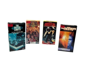 Lot of 4 Sci Fi VHS Forbidden Planet Cult Of The Cobra The Outer Limits - Bild 1 von 9