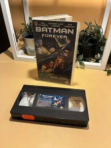 Batman Forever VHS 1995 Val Kilmer, Tommy Lee Jones, Jim Carey - Picture 1 of 4